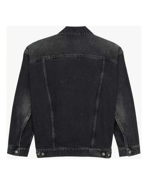 Saint Laurent Black Denim Jackets