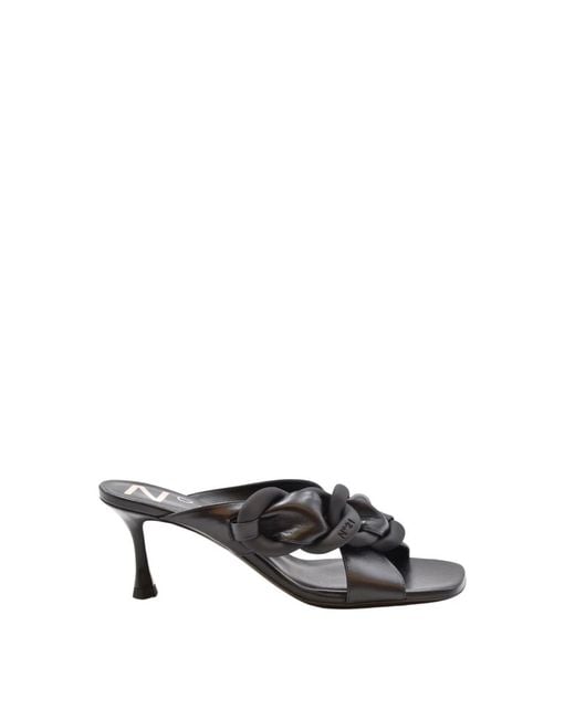 N°21 Gray High Heel Sandals