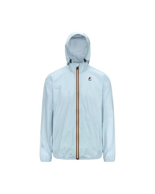 K-Way Jassen ,Blauw ,Polyester Light Jacket in het Blue voor heren