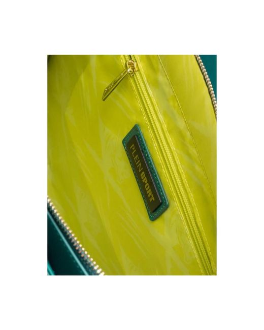 Philipp Plein Green Miami fantasy print shopping bag