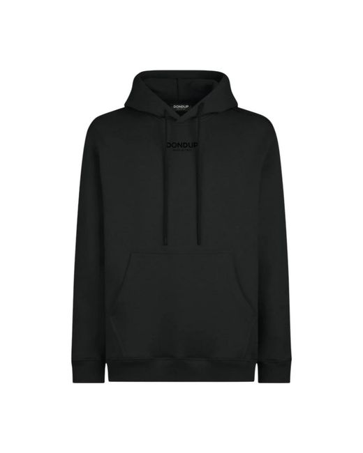 Dondup Black Hoodies for men