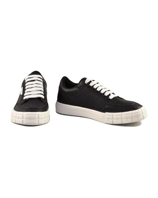Paolo Pecora Black Sneakers for men