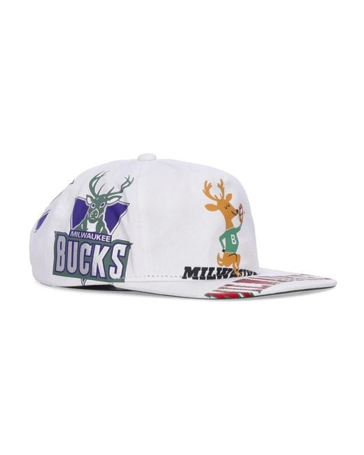 Mitchell & Ness White Hats & Caps for men