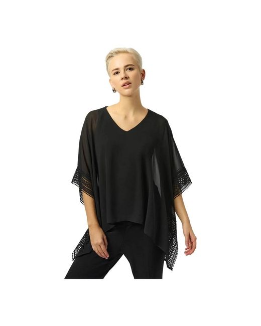 Blouses Joseph Ribkoff de color Black
