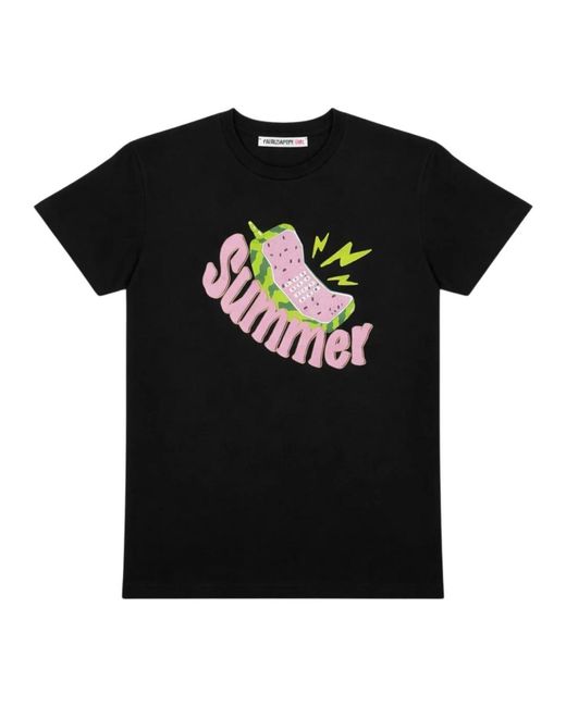 Patrizia Pepe Black T-Shirts