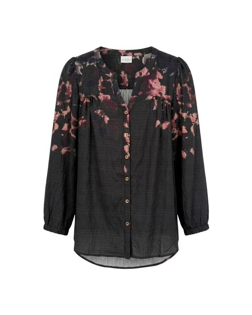 iN FRONT Blouse in het Black