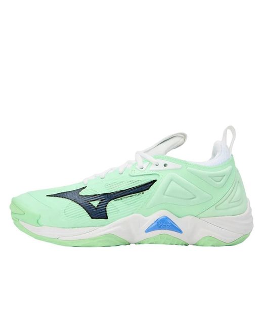 Mizuno Green Sneakers for men