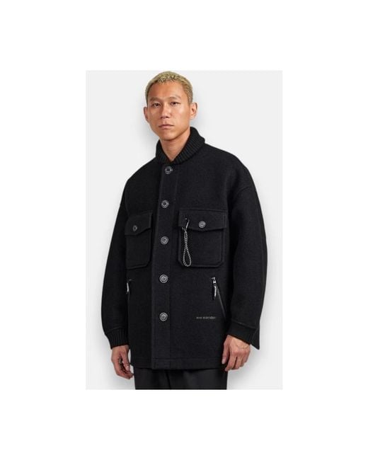 And Wander Black Light Jackets for men