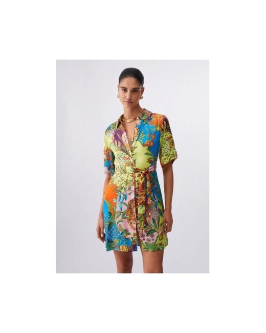 Liu Jo Green Shirt Dresses