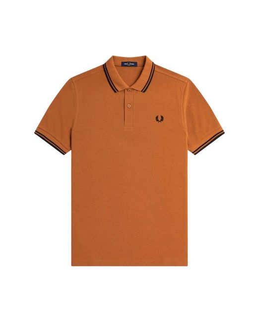 Fred Perry Brown Polo Shirts for men