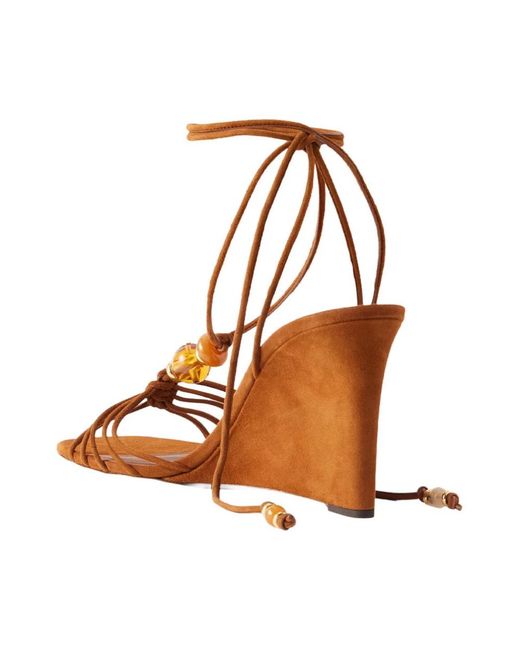 Jimmy Choo Brown Wedges