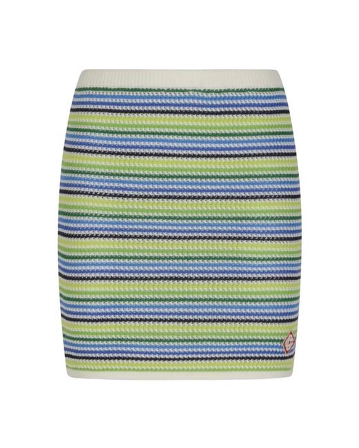 Casablanca Green Short Skirts