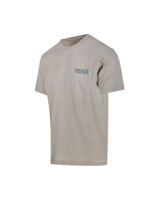 T-Shirts Emporio Armani pour homme en coloris Gray