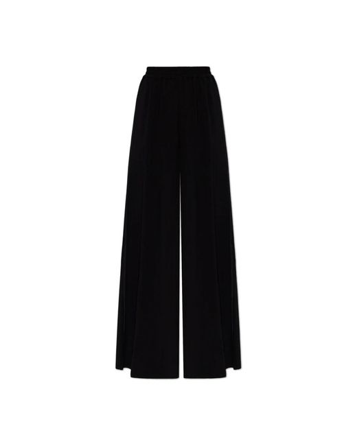 Max Mara Mxmzero Split Broeken in het Black