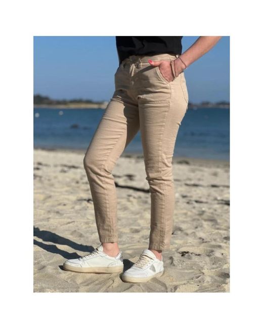 Islow Natural Straight Trousers
