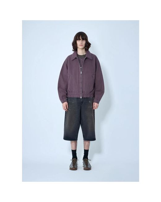 Our Legacy Jassen ,Paars ,Katoen Command Jacket in het Purple voor heren