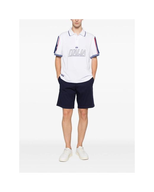 La Martina White Polo Shirts for men