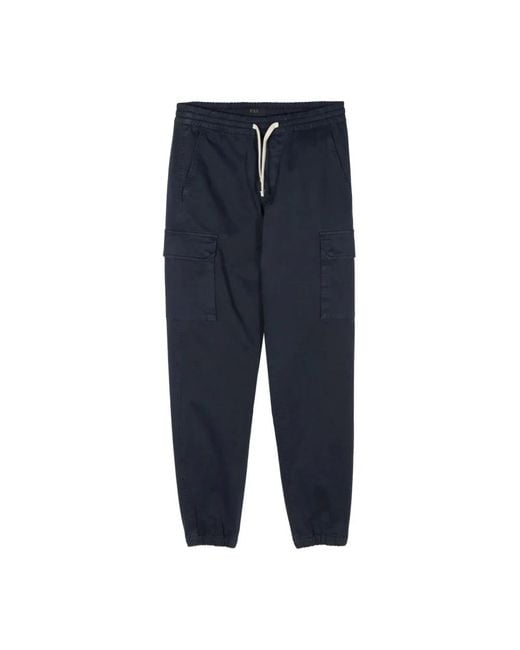 Fay Blue Slim-Fit Trousers for men