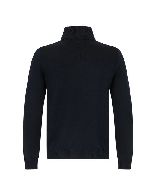 Roberto Collina Blue Turtlenecks for men