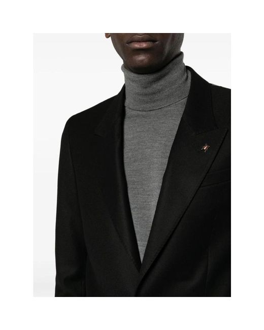 Corneliani Black Single Breasted Suits for men