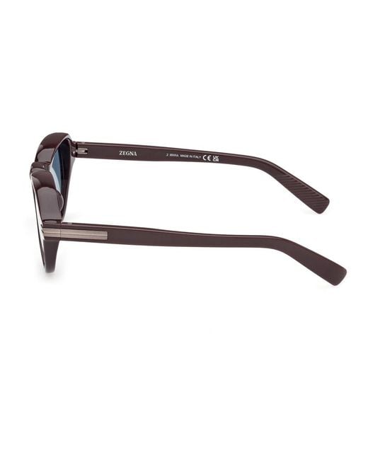 Zegna Blue Sunglasses for men