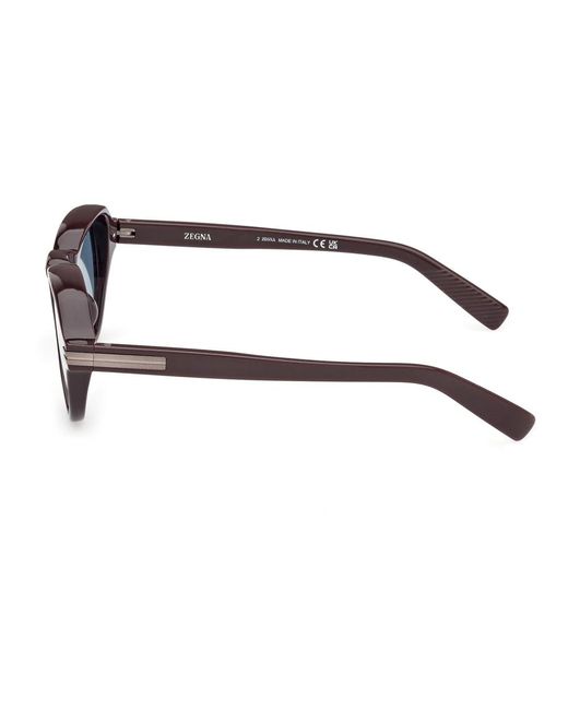 Sunglasses Zegna de hombre de color Blue