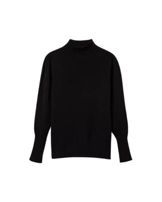 Knitwear > turtlenecks Twin Set en coloris Black