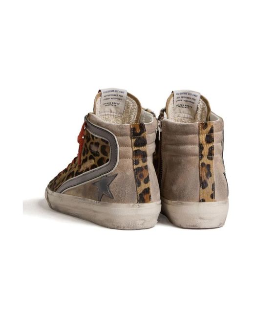 Golden Goose Deluxe Brand Brown Sneakers