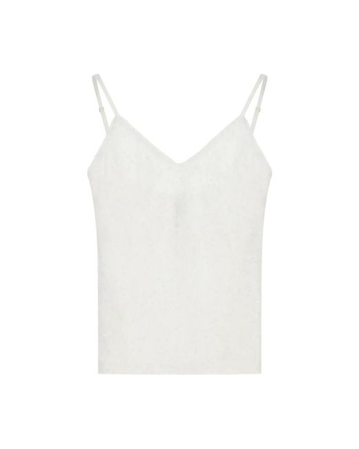 Sleeveless Tops Imperial en coloris White