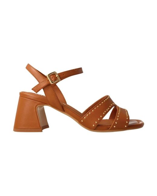High Heel Sandals di Bruno Premi in Brown