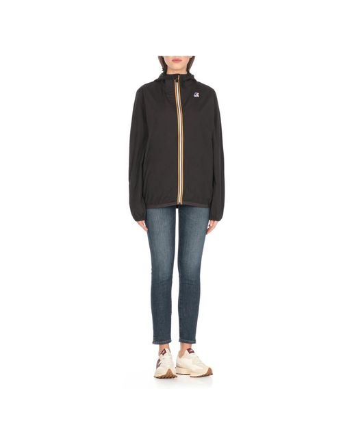 K-Way Light Jackets in het Black