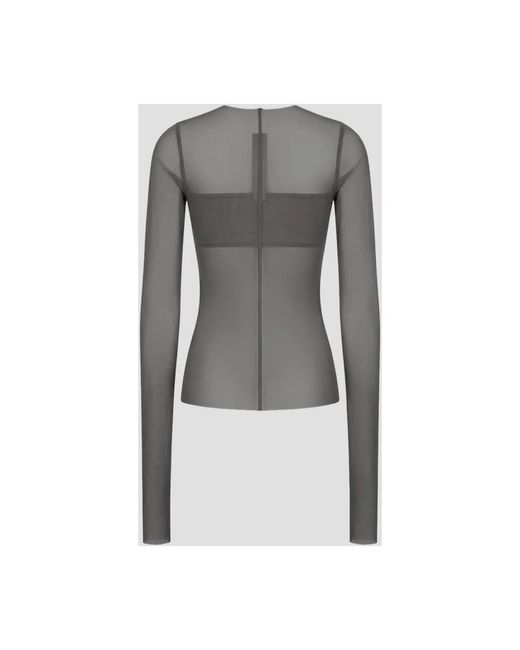 Blouses Rick Owens de color Gray