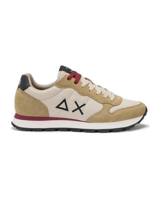 Sun 68 White Sneakers for men