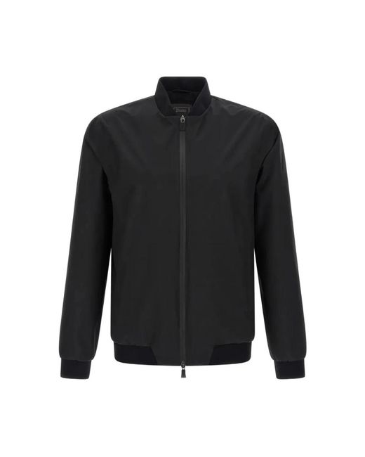 Herno Nylon Ultralight Bomber Jacket in Black für Herren