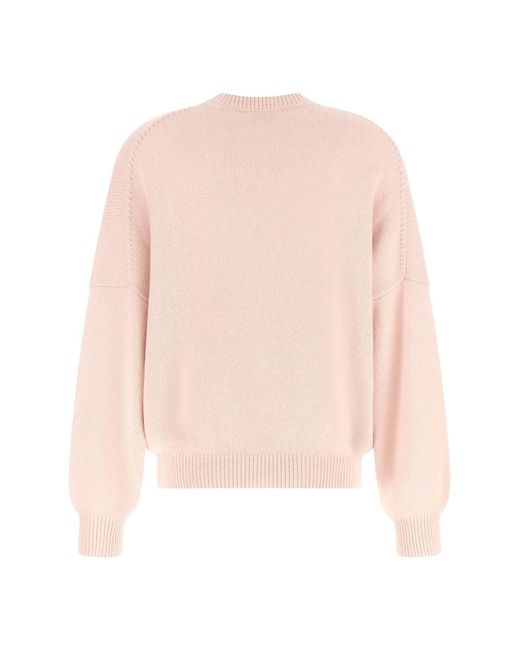 Khaite Pink Cashmere Knitwear