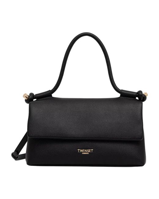 Twinset Black Shoulder Bags