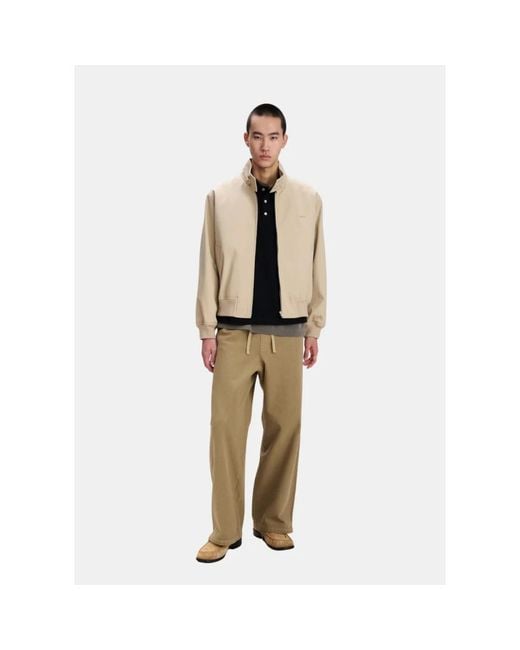 A.P.C. Natural Straight Trousers for men