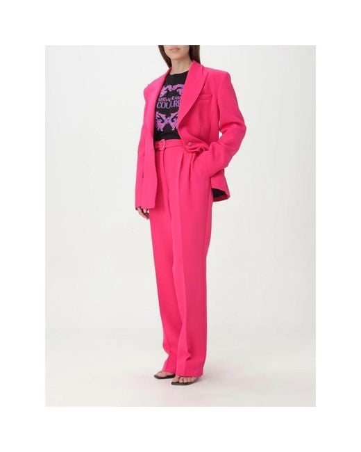 Blazers di Versace Jeans Couture in Pink
