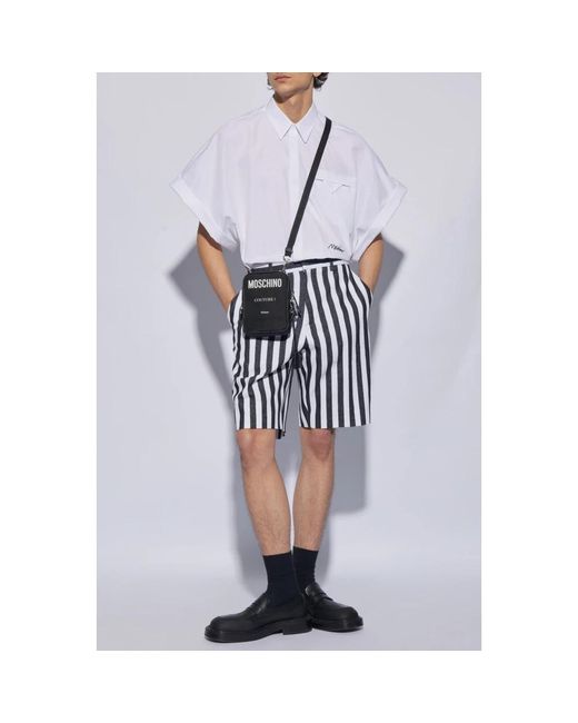 Moschino Blue Casual Shorts for men