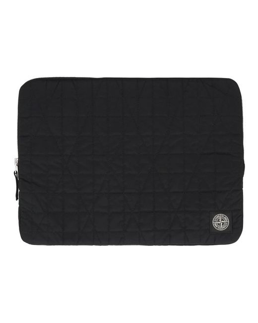 Stone Island Black Laptop Bags & Cases for men