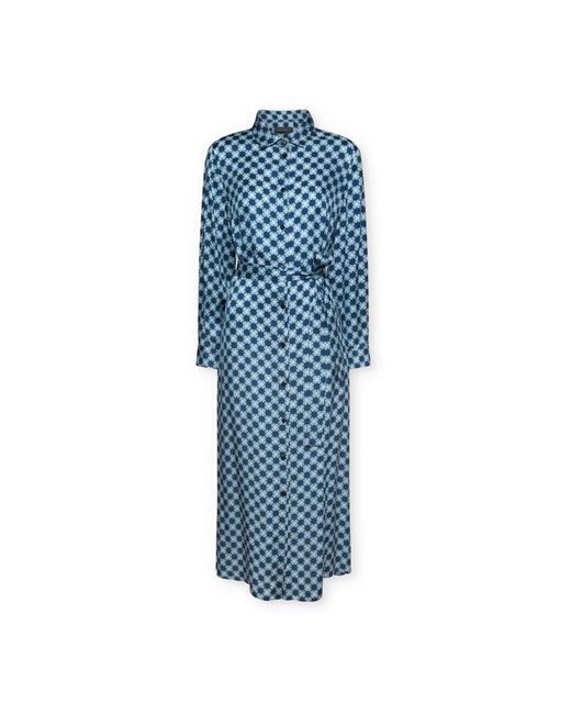 Shirt Dresses Elena Miro de color Blue