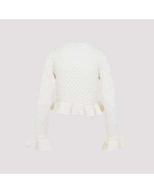 Chloé White Cardigans