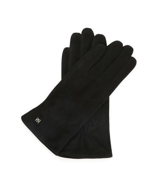 Kazar Accessoires ,Zwart ,Suède Frio Handschoenen in het Black
