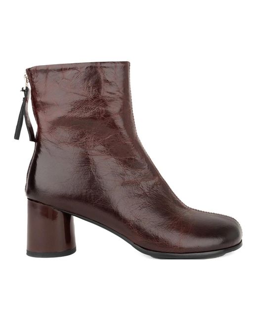 Linda Baumann Brown Heeled Boots