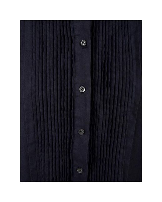 Aspesi Blue Shirt Dresses