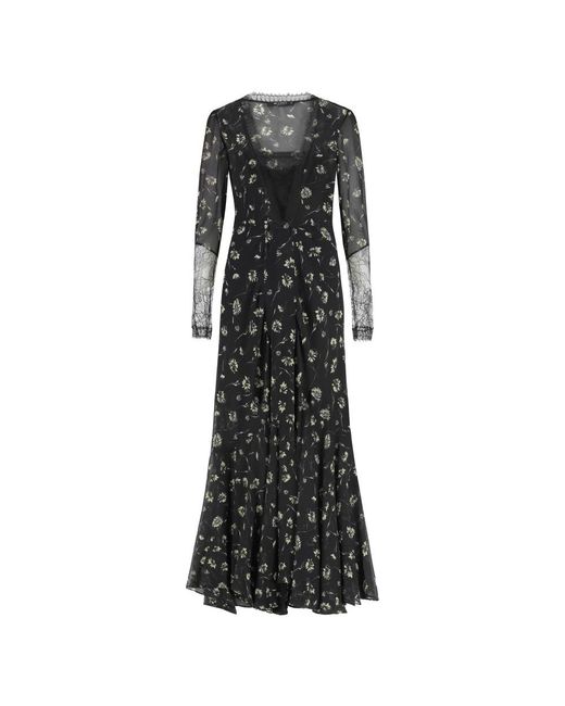 Etro Black Maxi Dresses