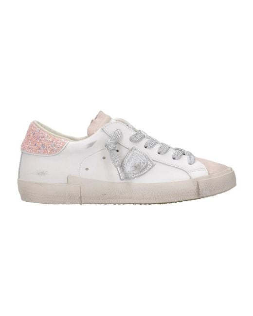 Philippe Model White Sneakers