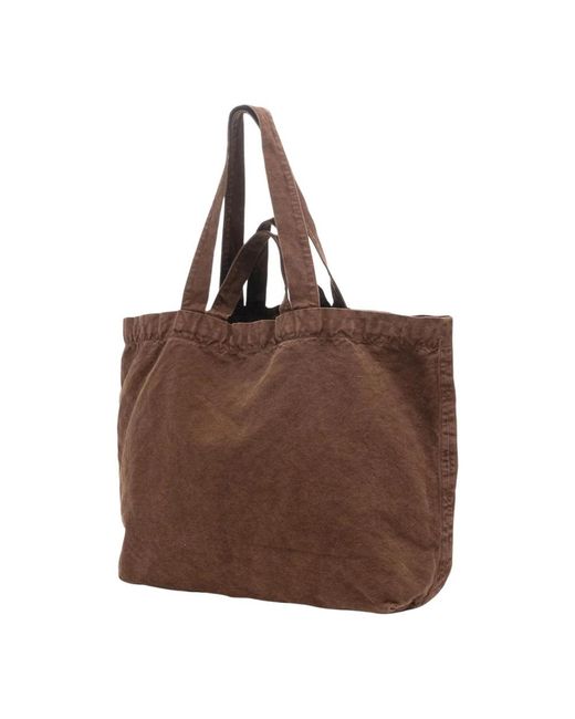 Kaptain Sunshine Brown Shopping Bags for men