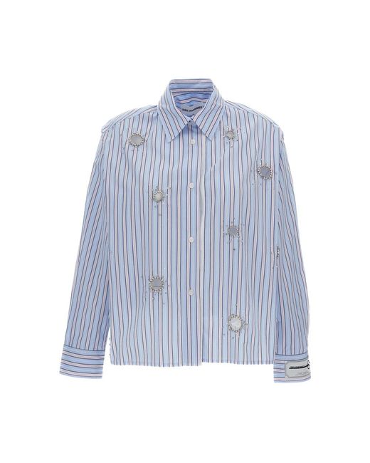 Des Phemmes Blue Shirts