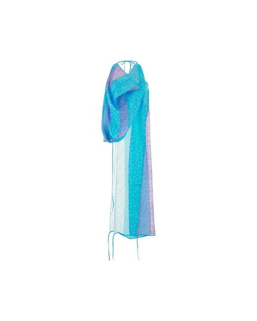 Top in misto viscosa di Kiko Kostadinov in Blue